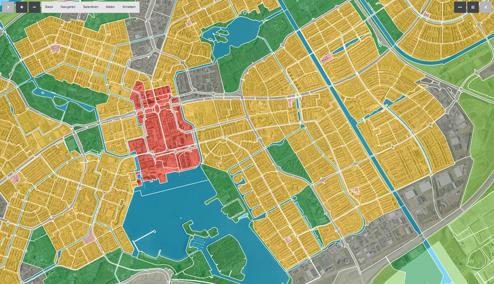 almere in kaart beheerobjecten